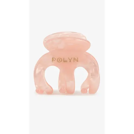 Заколка-краб женская Polin T5-18 Персиковый - фото 1