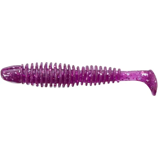 Силикон Reins Bubbling Shad 4" 428 Purple Dynamite (8 шт/уп)