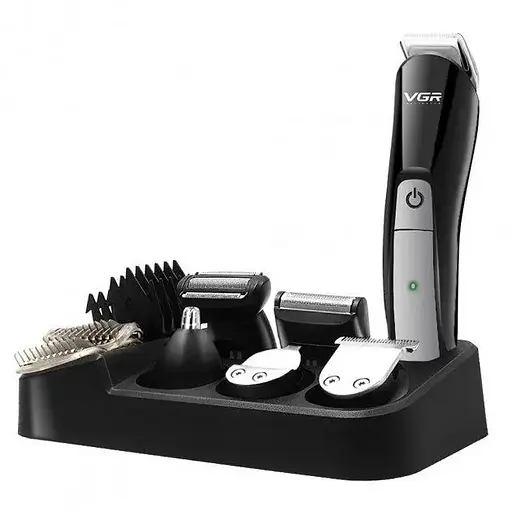 Стайлер для стрижки волосся VGR V-012 з насадками - фото 4