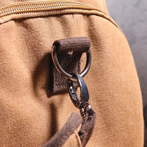 Дорожня сумка із щільного текстилю 50х25х22 см Vintage 50х25х22 см sum0021430 - фото 9