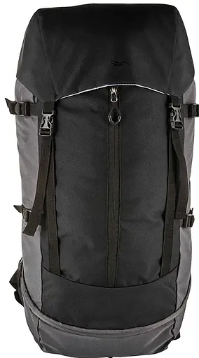 Легкий походный, туристический рюкзак с дождевиком 45L черный Adventuridge sum0028830 - фото 1