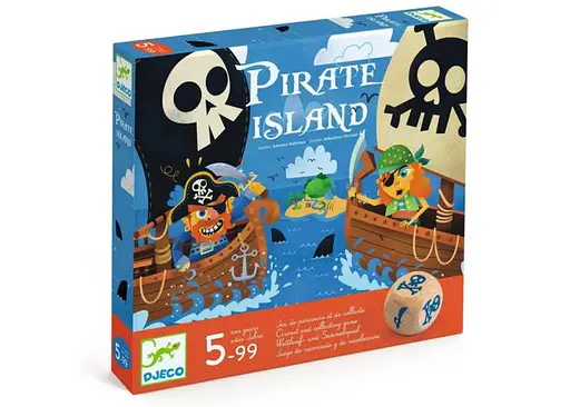 Настольная игра Djeco Пиратский остров (Pirate Island) (DJ08595)