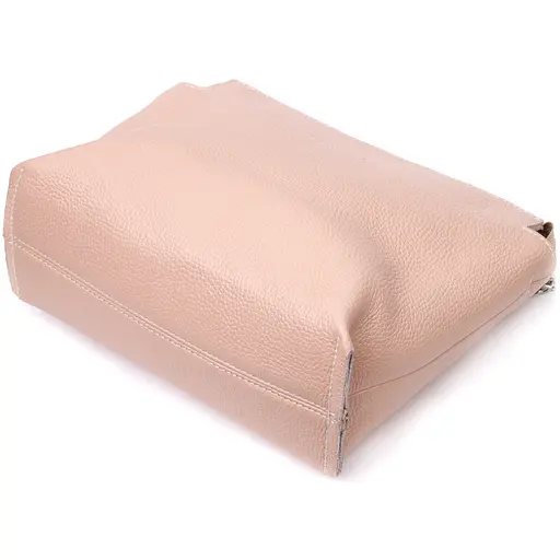 Кожаная женская сумка Grande Pelle 26х22х13 см sum0023604 - фото 3