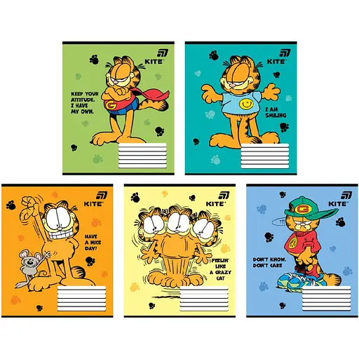 Набор тетрадей Kite GF в клетку 12 листов 25 шт. (GF26-232) - фото 1