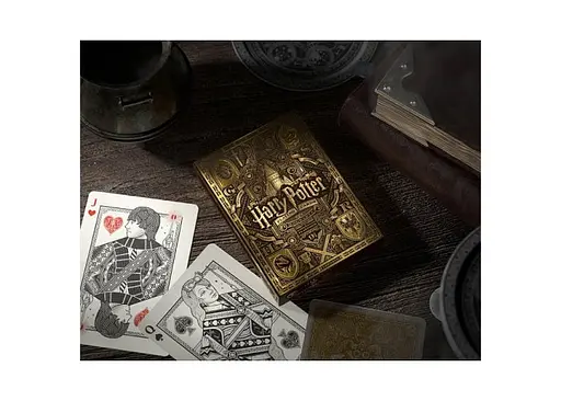 Карты игральные United States Playing Card Company Theory11 Harry Potter Hufflepuff (gold) (PC_T11HPH) - фото 6