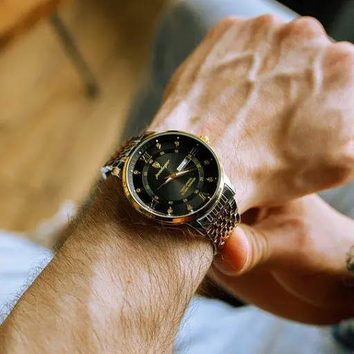 Часы мужские наручные Hemsut Poedagar Черный - фото 8