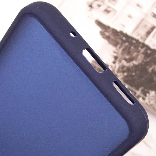 Чохол Epik TPU+PC Lyon Frosted для Xiaomi Redmi 9C Navy Blue - фото 6