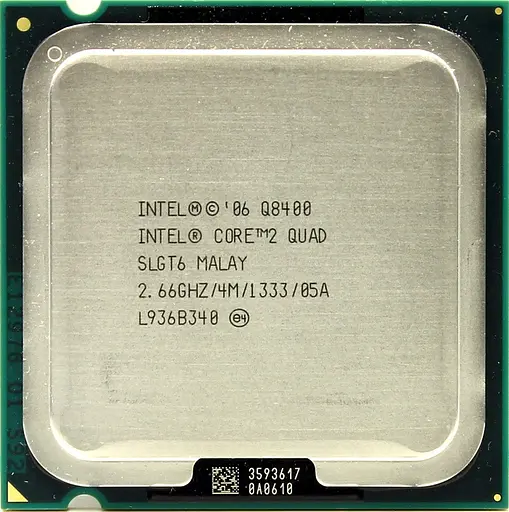 Процессор intel Core 2 Quad Q8400 LGA775 2.66 GHz, 95W Б/У