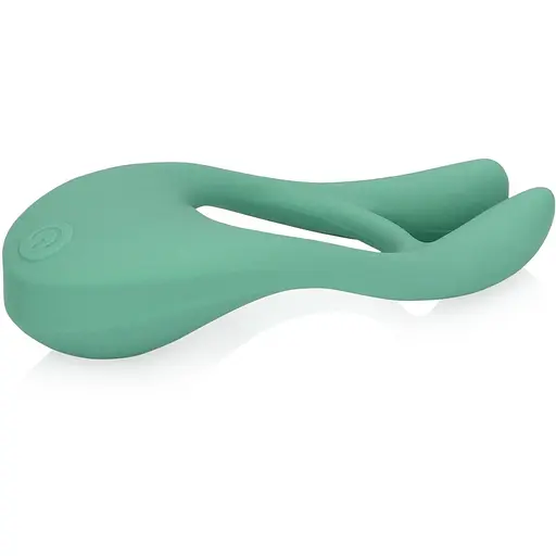 Кільце ерекційне Loveline Pointed Cock Ring 10.7 см зелене - фото 2