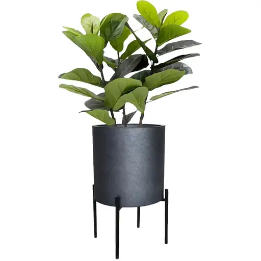 Кашпо Engard на металевій підставці 30х30х50/30х30х30 см (ME-06)