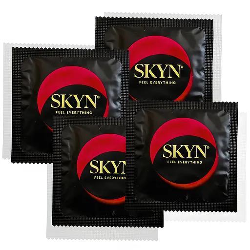 Набір презервативів Skyn Intense Feel Безлатексні З текстурою 4 шт. (4821002027941)
