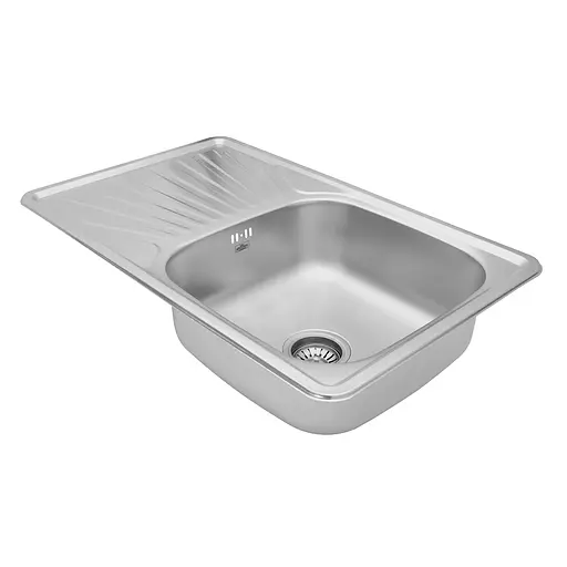 Кухонная мойка Kroner KRP Dekor - 7848 (0,8 мм) (CV022785) - фото 2