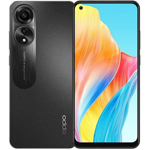 Смартфон Oppo A78 8/128Gb Mist Black (CPH2665) UA UCRF NFC
