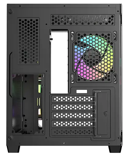 Корпус Ocypus IOTA C50 BK CURVE ARGB DIGITAL (IOTA-C50-BKD300CD-GL) Black (OTA-C50-BKD300CD-GL) - фото 4