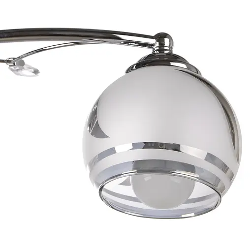 Люстра стельова Brille для кухні E14 40W CH (LK-243C/3) - фото 2