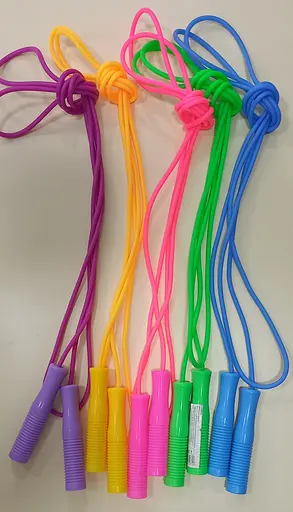 Скакалка С 34147 цветная, длина 250 см, толщина 4,1 мм (6900067341471) МИКС - фото 2