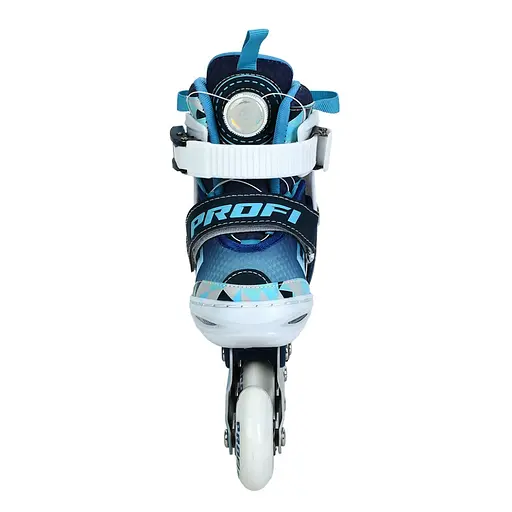 Дитячі розсувні ролики A4156-XS-BL, розмір 27-30 - фото 4