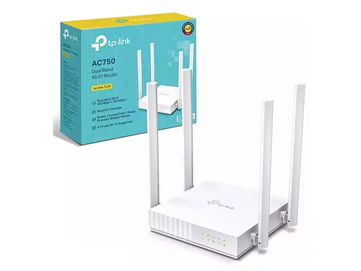 Маршрутизатор - беспроводной маршрутизатор Tp-Link Archer C24 AC750 (2-диапазонный) - фото 6