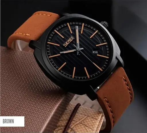 Чоловічий годинник Skmei 9169 Kowboy (коричневий) - фото 3