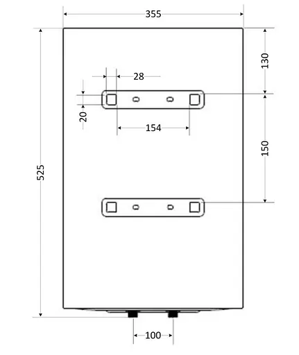Водонагреватель электрический Aquatronic, 1500 Вт, мокрый ТЭН, 30 л универсальный, цилиндрический, белый (Round W303815 B4) - фото 13