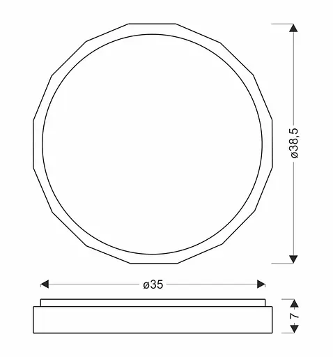 Стельовий світильник Candellux 13-17666 Cadix - фото 3