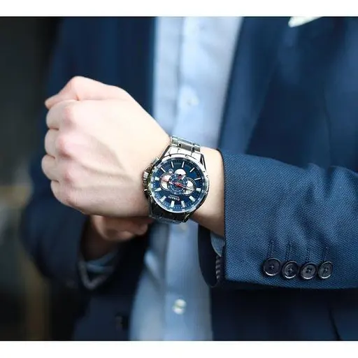 Водостійкий кварцовий годинник Curren Rodos silver - фото 4