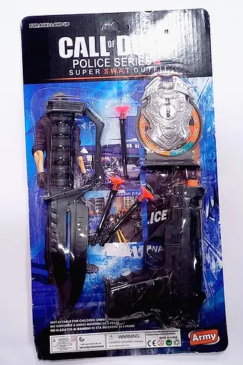 Ігровий набір поліцейського "Call of Duty" 502-34, на блістері (6975292160968) Вид 2 - фото 1