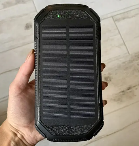 Внешний аккумулятор Havit HV-PN022 20000mAh Solar (Black) - фото 2