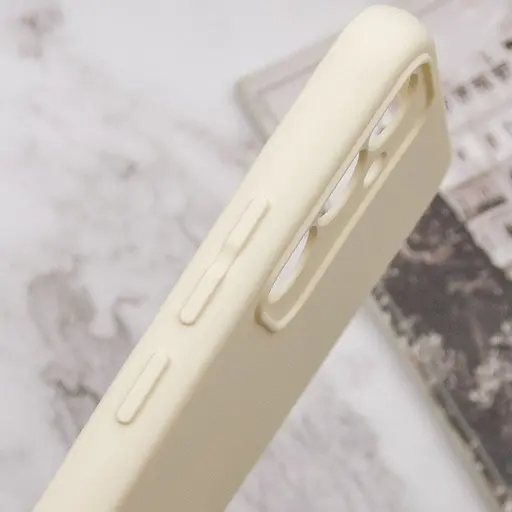 Чехол Lakshmi Silicone Cover Full Camera A для Samsung Galaxy S24+ Песочный/Sand - фото 6