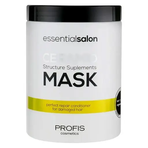 Маска для пошкодженого волосся Profis Ceramid 1000 мл збагачена керамідами професійна косметика - фото 1