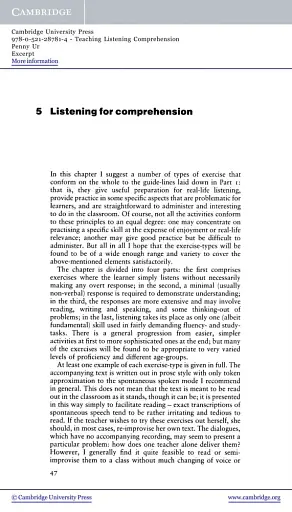 Teaching Listening Comprehension - фото 2