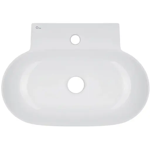 Раковина Qtap Cardinal без донного клапана QT0411K177WN - фото 1