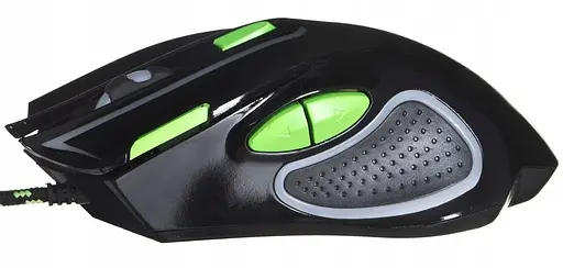 Мышь Esperanza MX401 Hawk USB Black-Green (EGM401KG) - фото 7