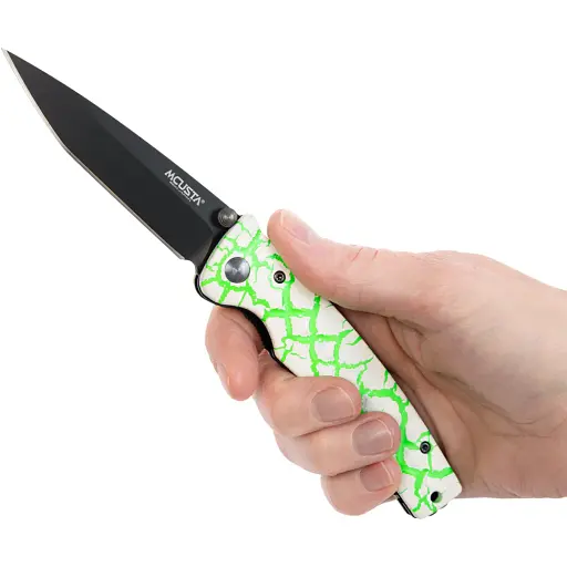 Нож Mcusta Katana Crash Green - фото 5