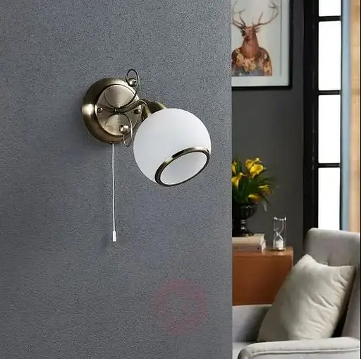 Бра Brille LK-691W/1 E27 CH настінне накладне мінімалізм - фото 3