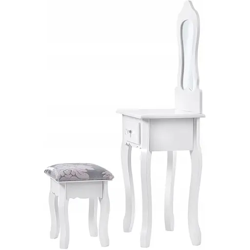 Детский туалетный столик Chomik Sisi с зеркалом + табурет - фото 2