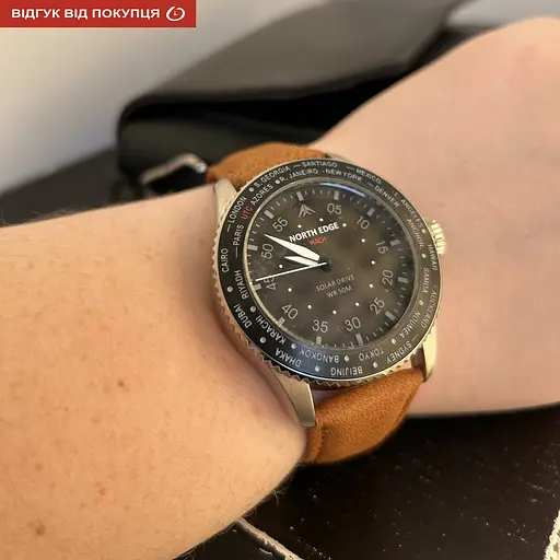 Годинник North Edge Mach Brown - фото 18