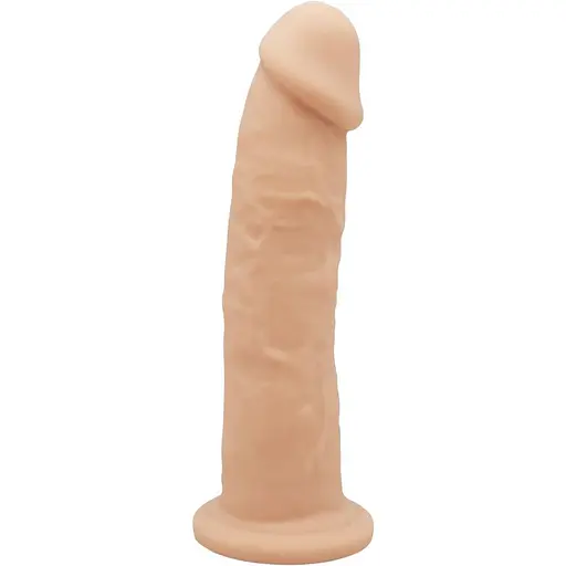 Фалоімітатор SilexD Oscar Flesh (MODEL 2 size 9in), двошаровий, силікон + Silexpan, діаметр 5,4 см