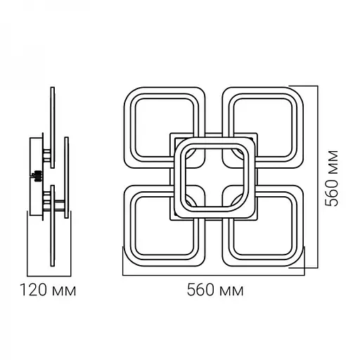 Светильник светодиодный Ardero AL6440ARD 100W 3000K-6500K (80596) - фото 3