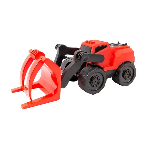 Детская автомодель Погрузчик ТехноК 8577TXK с манипулятором Красный