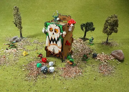 Аксесуар Вежа для кубиків Pandora's Box Studio Тотем Орків Dice Tower Orc Totem (LP001-064) - фото 5