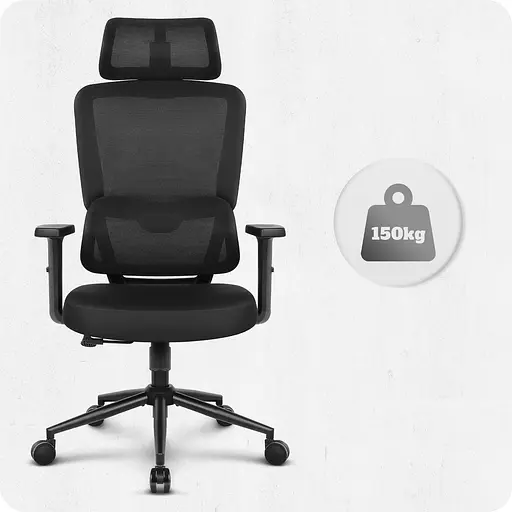 Крісло офісне Cabro C506 Black тканина - фото 8