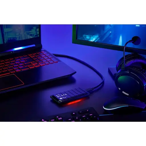 Внешний SSD накопитель Western Digital Black P40 Game Drive 2 TB (WDBAWY0020BBK) [96646] - фото 10