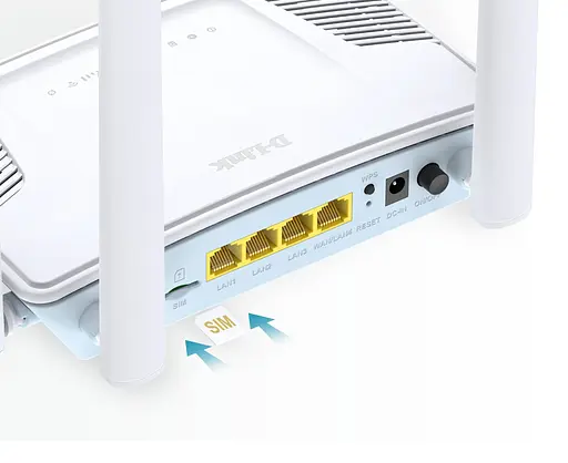 Роутер D-Link G403C N300, 4G/LTE, 3xFE LAN, 1xFE LAN/WAN (G403C) - фото 5