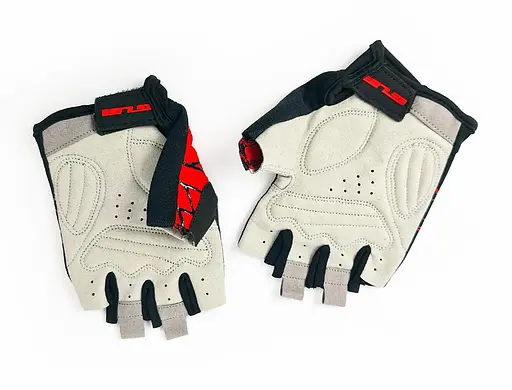 Велорукавиці GUB S036 з короткими пальцями XL Black-Red (G0000703) - фото 2