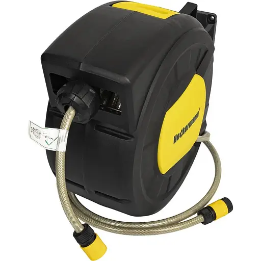 Катушка со шлангом Heckermann ZYW011-S28 автоматическая 28 м - фото 2