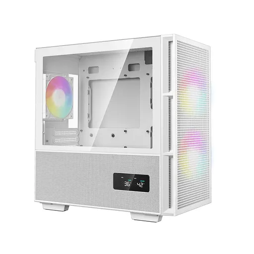 Корпус Deepcool CH360 Digital White без БЖ (R-CH360-WHAPE3D-G-1) Без БП - фото 2
