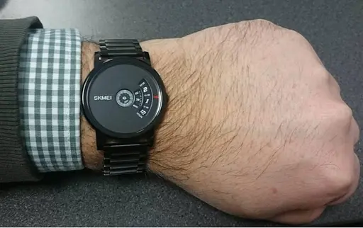 Чоловічий годинник Skmei 1260 оригінальні black - фото 4