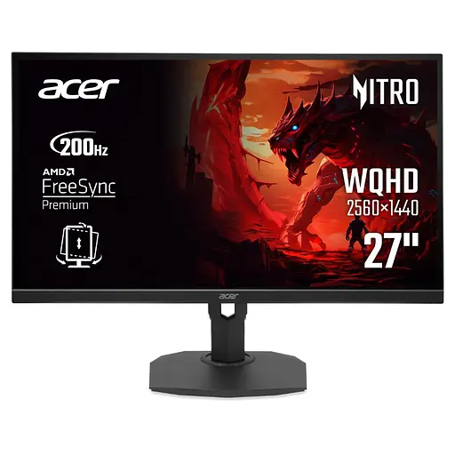 Монітор 27" Acer XF273UX1bmiiprx QHD IPS 200Hz (UM.HX0EE.109) - фото 1