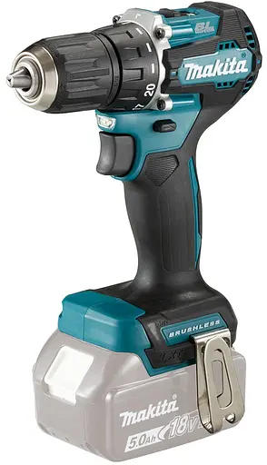 Makita Шуруповерт-дрель DDF487Z акум. 18В 0-500/0-1700 об/мин 1.5-13мм 40/25 Нм 1.3 кгm SOLO - фото 1